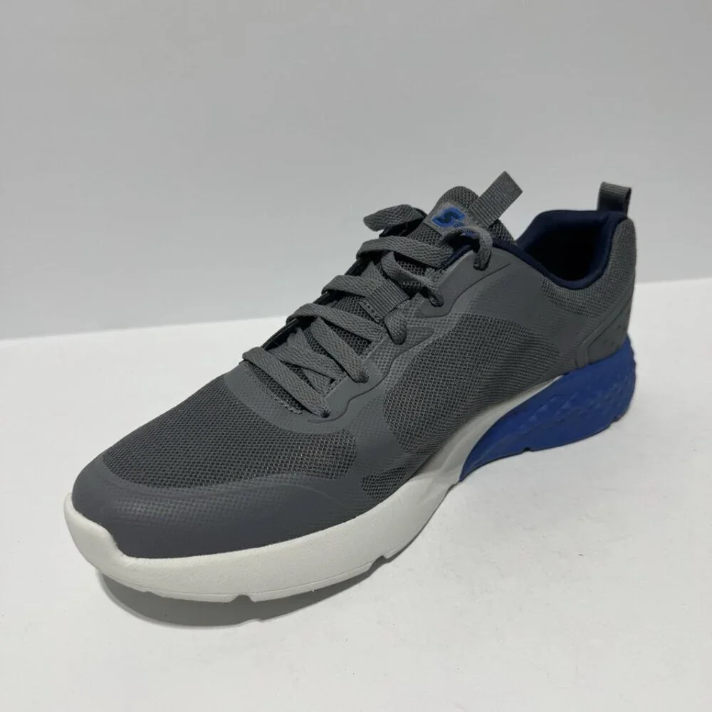 Skechers Mens S Sport Troy Sneakers Gray Size 11 M